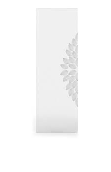 Languedoc interior panel in clear crystal, satin finish glass, medium size - Lalique
